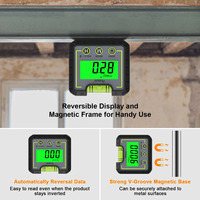Niveau numérique portable Huepar en vente flash - Angle de maçonnerie -0~360 degrés - Mesure rapide AG01