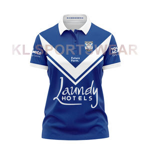 Homens de qualidade para NRL Rugby League Football Wear Australian Sublimation Top para Polo Moletom Qualidade Clube Uniforme de Treinamento - Product Image 2
