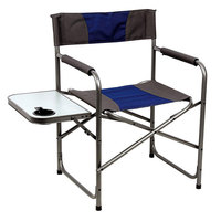 Silla de Director Plegable de Hierro, Económica, Ligera, Resistente y Ecológica, con Marco Metálico y Lona, para Niños, Oficina y Exteriores