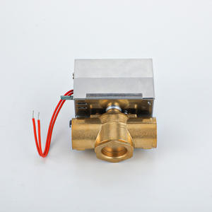 Vanne de débit électrique DN20 en gros VL2200GC-C, structure à bille/à clapet, unité de ventilo-convecteur à deux voies, trois voies, vanne de commande électromagnétique - Product Image 4