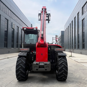 Montacargas de Alta Alcance de 4000 kg con Elevación de 10.6 m, con Cucharón, Niveladora y Barrena Opcionales para Trabajos de Jardinería y Preparación de Terrenos - Product Image 3