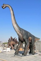 Grand dinosaure animatronique réaliste grandeur nature T-rex de 10 mètres, modèle de Tyrannosaurus Rex pour parc d'attractions