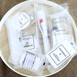 Роскошные одноразовые экологически чистые пластиковые пакеты для гостиничных принадлежностей, упаковочные материалы и принадлежности - Product Image 4