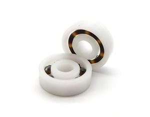 Anneaux en plastique POM PP PE 17x26x5mm, cage en PP/PE/Nylon, billes en verre, roulement à billes à gorge profonde 6803 - Product Image 1