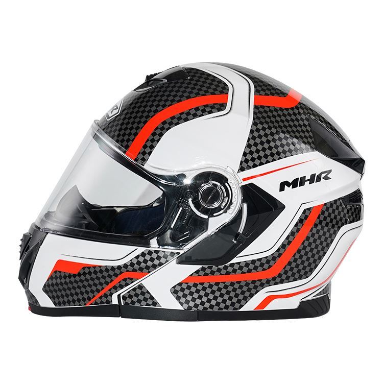 ece r2205 motorcycle helmet amazon ZGFHTY Integrated Full Face with Graphic Full Coverage Modular Crash Helmet with with HD Front Flap Built-in Sunglasses DOT/ECE Approved for Men Women Adult Cruiser 1,XXL(63CM) : Automotive Integrated Full Face Motorcycle Helmet
