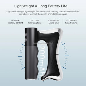 Cuchillo de Fascia Gua Sha Inteligente Recargable con Compresa Caliente, NMES, Vibración, Desintoxicación Corporal, Adelgazante, Masajeador Facial, de Cuello y Piernas - Product Image 5