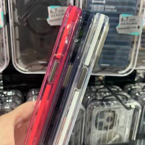 เคส PC โปร่งแสงกันกระแทกหรูหราสำหรับ iPhone 15 Pro Max ดีไซน์ใหม่พร้อมตัวเลือกที่มีสีสัน - Product Image 5
