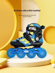 Pattini in Linea Professionali in Fibra di Carbonio Luoshen RSE per Bambini, Scarpe da <span class=keywords><strong>Pattinaggio</strong></span> <span class=keywords><strong>Artistico</strong></span> Freestyle per Ragazzi e Ragazze, Competizione - Product Image 2