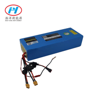 Batterie lithium-ion 36V 10Ah 16Ah pour vélo électrique, batterie rechargeable avec BMS, longue durée de vie, fabrication sur mesure