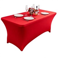 Nappe extensible en soie de lait faite à la main, entièrement enveloppante, pour hôtel, mariage, conférence, anti-poussière, impression personnalisée