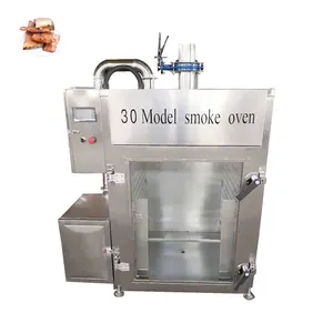 EAT-ahumador eléctrico industrial de carne, 30 kg, horno de humo a gas