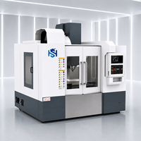 Centre d'usinage vertical CNC HS855 HS1160 HS1270 HS1380, fraiseuse haute vitesse pour pièces métalliques de précision