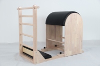 Baril d'escalade Pilates réglable en bois d'érable Celux – Équipement de fitness écologique et durable pour la maison et le studio – Portable – Garantie 3 ans