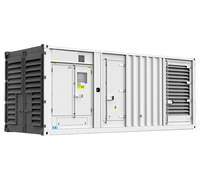 Générateur diesel silencieux haute performance MTU série KD-M de 1500 kVA à 2000 kVA, groupe électrogène industriel avec démarrage à distance et ATS