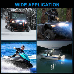 NAO-lámpara antiniebla de conducción, 4 ", 1200lm, para camiones, SUV, ATV, barcos y coches, <span class=keywords><strong>4x4</strong></span> - Product Image 6