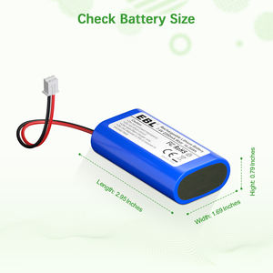 EBL Vente Flash Batterie Rechargeable 2200mAh 3.7v pour Jouets Électroniques Équipement d'Éclairage - Product Image 4