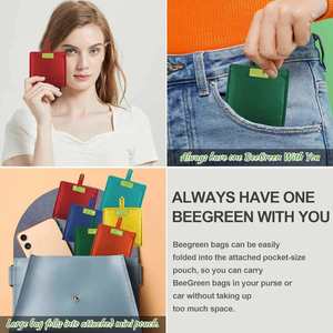 Bolsa de Compras Personalizada para Publicidad Empresarial, Portátil, Lavable a Máquina, de Poliéster, para Supermercado - Product Image 4