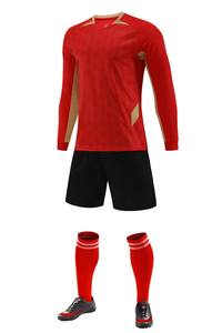 Adult Competition Training Team Uniform Sport Fußball Uniform Thermo transfer Schnellt rockn endes, atmungsaktives, schweiß absorbieren des Trikot - Product Image 3