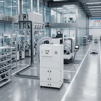 Nouvel aspirateur industriel mobile Tengyuan, collecteur de poussière vertical multi-filtres à cartouches, unité de dépoussiérage en acier au carbone PFC-HE-320