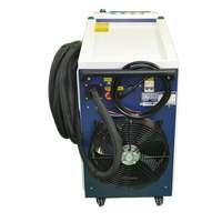 Nouvelle machine de nettoyage laser portable 2D à refroidissement par eau 2000W pour le décapage continu de la rouille, de l'huile et de la peinture sur la pierre, haute efficacité