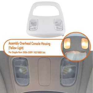 Carcasa de Consola Superior Dodge Ram con Luz Amarilla 2006-2009 1KD78BD1AA - Product Image 1