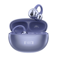 Nouveaux écouteurs à conduction osseuse sans fil S8 PRO 2026, à clip d'oreille, compatibles Bluetooth 6.0, pour le sport, non intra-auriculaires, ouverts, étanches et anti-bruit