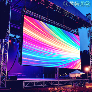 จอ LED กลางแจ้งกันน้ำ IP65 สีสันสดใส P2.9 P2.6 P3.9 ความละเอียดสูง แบบหล่อขึ้นรูป ติดตั้งง่าย ความคมชัดสูง สำหรับเช่า - Product Image 1