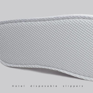 Лидер продаж индивидуальный логотип закрытым носком белые Hotel Бытовая одноразовые Тапочки - Product Image 6