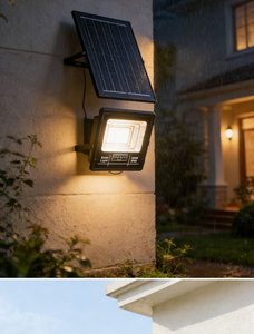 Reflector LED Solar de 300W 5000K IP66 con Certificación CE, Control Remoto, Iluminación para Jardín Exterior - Product Image 4