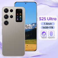 Teléfono Móvil Inteligente S25 Ultra 16+1TB con Pantalla Grande de 7.3 Pulgadas, 5G Global, Android 14