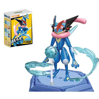 Jouet en briques Keeppley, ventes chaudes, figurines miniatures assemblées Sprigatito Fuecoco Eevee Quaxly, modèle de construction en briques, jouet pour enfant, cadeau