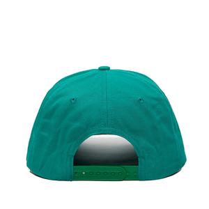 หมวกแก๊ปทรง 5 แฉก ปีกโค้งเล็กน้อย สีฟ้าพีคโค  แบบไม่มีโครง  รับสกรีนโลโก้ตามแบบ  ผ้าฝ้าย  แฟชั่น - Product Image 6