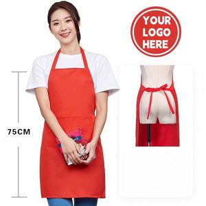 Tabliers unis économiques pour événements promotionnels, achat en gros, vêtements de travail de cuisine, tablier de cuisine imprimé avec logo personnalisé pour cadeaux promotionnels - Product Image 1