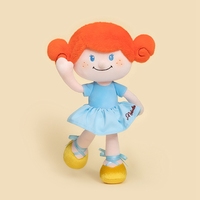 Série Planet Baby : Poupée en tissu doux, jouet en peluche mignon pour filles, compagnon de sommeil multi-styles, cadeau pour enfants, vente en gros personnalisée