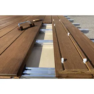 Solid Bamboo Floor Natural Solid Outdoor Heavy Bamboo Flooring For Decking Park Home Furniture