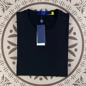 T-shirt Estiva in Cotone Puro Lavorato a Maglia R for Pony Mark per Uomo Donna, Collo Tondo, Maniche Corte, Ricamato, Vestibilità Ampia, Tessuto - Product Image 4