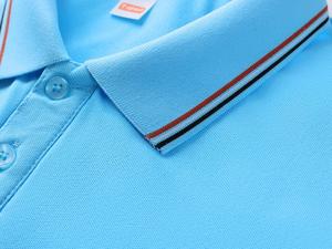 เสื้อโปโลผู้ชาย ODM ผ้าฝ้ายคุณภาพสูง 12 สี รับสกรีนลายปักโลโก้ OEM ระบายอากาศได้ดี - Product Image 2