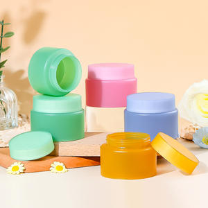 PP plastik çift katmanlı krem kavanoz 5-200G kozmetik fırçalayın, yüz maskesi, kil maskesi kavanoz merhem ve krem kavanoz - Product Image 3