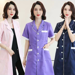 Cappotto da infermiera uniforme <span class=keywords><strong>per</strong></span> salone di bellezza da donna - Product Image 1