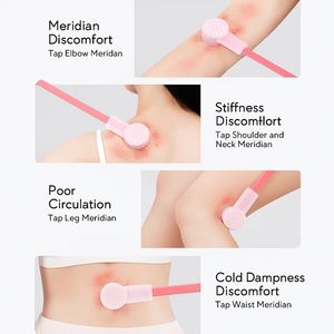 에너기녹스 헬스 케어 실리콘 지압 괄사 림프 배수 스틱 수동 등 마사지기 - Product Image 2