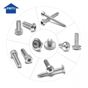 Thép không gỉ vít 304/316 Pan/phẳng/Hex máy giặt đầu Phillips ổ đĩa đồng bằng Tự Khai thác kim loại vít - Product Image 2