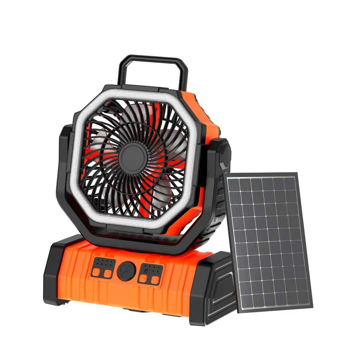 Orange avec panneaux solaires