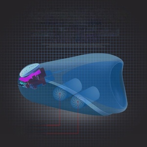 Antpop Masturbatore Maschile a Forma di Bocca, Giocattolo per Adulti 100% Impermeabile <span class=keywords><strong>in</strong></span> ABS+Silicone, Modello MA-0304 con 10 Frequenze - Product Image 3