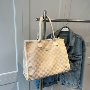 Bolsa de Lona PLAYMAX de Gran Capacidad para Mujer, Nueva Moda, para Salir, de un Solo Hombro, para Mamá, 35x40cm, Personalizable - Product Image 3