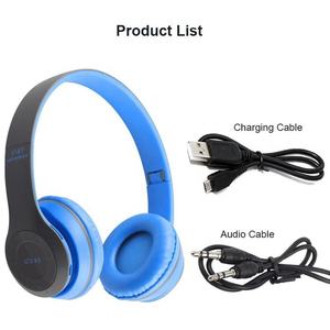 Auriculares inalámbricos BT P47 Auriculares plegables <span class=keywords><strong>para</strong></span> teléfono móvil o computadora Audifonos P47 Auriculares - Product Image 5