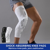 VBOSi 6024 Manchon de compression antidérapant pour genou Femmes/Hommes Fitness Haltérophilie Randonnée Brace avec soulagement de la douleur pour ramper