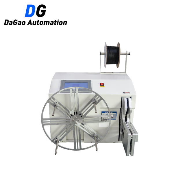 DG-590 Factory Cable Wire Winding and Tying Machine Max Coil Diameter 80mm