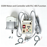 Kit de moteur servo LIANG YUAN 550W avec contrôleur de communication RS485-PLC, affichage numérique et arbre fileté de 15 mm