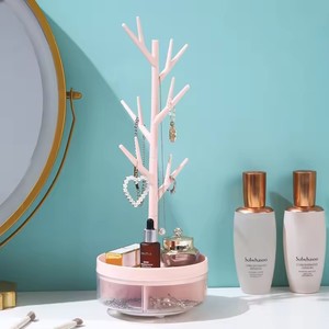 Branch ABS Jewelry Organizer Desktop Display <b>Stand</b> Necklaces Bracelets Earrings Durable <b>Tree</b>-Shape Large Capacity Multipurpose - Product Image 3