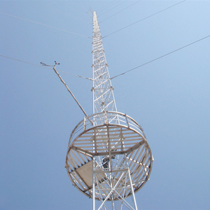 60M 80Meter 100m 120m giá thấp Chất lượng cao guyed dây mast thép thông tin liên lạc Viễn Thông ăng ten tháp đo gió tháp - Product Image 2